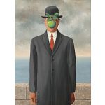 Rene Magritte - The Son of Man