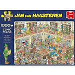 Jan van Haasteren Comic Puzzle - The Library (1000 Pieces)