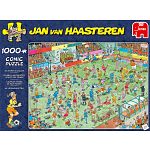 Jan van Haasteren Comic Puzzle - WC Women's Soccer