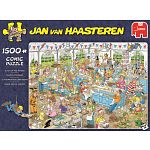 Jan van Haasteren Comic Puzzle - Clash of the Bakers