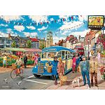The Country Bus - 4 x 500 Piece Jigsaw Puzzles