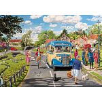 The Country Bus - 4 x 500 Piece Jigsaw Puzzles