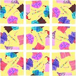 Scramble Squares - Cupcakes