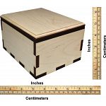 Hurricane Puzzle Box - Plain Maple