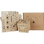 Scriptum Cube - Wooden DIY Puzzle Box Kit