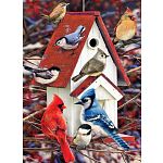 Winter Birdhouse - Large Piece