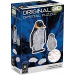 3D Crystal Puzzle - Penguin & Baby
