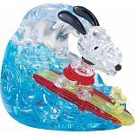 3D Crystal Puzzle - Snoopy Surf image