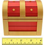 Treasure Chest Puzzle Box - Gold Design