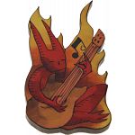 Guitar demons - Wooden Packing Puzzle