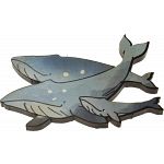 Whales - Wooden Packing Puzzle