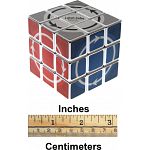 Latch Cube - Metallized Silver Body