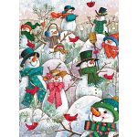 Hill Of A Lot Of Snowman - Large Piece