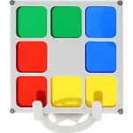 Four Color Chroma Slide Puzzle