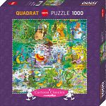 Cartoon Classics: Wildlife - Square Puzzle