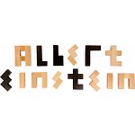 Albert Einstein's Letter Block Puzzle