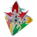 MoFangGe Timur Gear Halpern-Meier Tetrahedron - Ice Clear Body