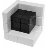 Gray Mirror Illusion Inside - (White-Black Body)