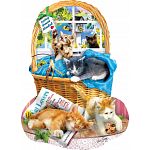Free Kitties - Shaped Jigsaw Puzzle