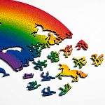 Rainbow Wooden Jigsaw Puzzle