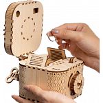 ROKR Wooden Mechanical Gears Model - Treasure Box