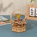 ROKR DIY Wooden Mechanical Music Box - Starry Night