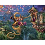 Thomas Kinkade: Disney 4 in 1 Jigsaw Puzzle Collection #7