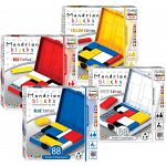 Mondrian Blocks - BLUE Edition