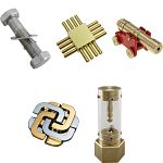 Set of 4 NEW Puzzle Master Puzzles - Cannon, CPU, RC, TB3 image