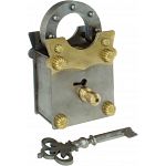 Sanyojan Puzzle Lock - Brass & Iron