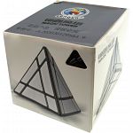 7-Segment Pyraminx - Black Body in Silver Label