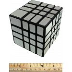 Camouflage Mirror 4x4x4 - Black Body with Silver Label