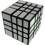 Camouflage Mirror 4x4x4 - Black Body with Silver Label