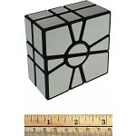 Mirror 2-Layer Super Square 1 - Black Body with Silver Label