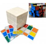 Horror Mirror 3x3x3 DIY Cube - White Body