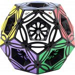 Crystal Dreidel Multi-Dodecahedron Cube - Black Body
