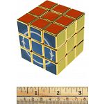 Latch Cube II (2 Latch Faces) - Metallized Gold (Mod)