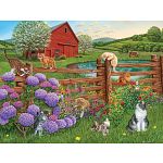 Farm Cats - Large Piece