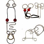 .Level 8 - a set of 5 wire puzzles
