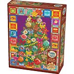 Christmas Tree Quilt - Large Piece