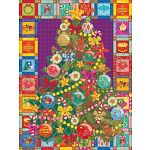 Christmas Tree Quilt - Large Piece