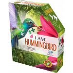I AM Hummingbird - Shaped Jigsaw Puzzle