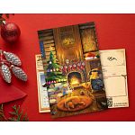 6 Card Bundle - Christmas Puzzle Postcards