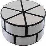 Ghost 2-Layer Rounded Cheese Cake -Black Body with Silver Label