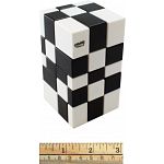 Siamese Mirror Illusion Cube - Black & White Body, Mod