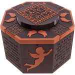 Angel Cryptex Cylinder Puzzle Box