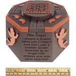 Angel Cryptex Cylinder Puzzle Box
