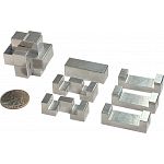 Diabolical Structure - Aluminum 6 Piece Burr Puzzle