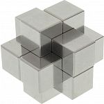 Hoffmann Nut - Aluminum 6 Piece Burr Puzzle
