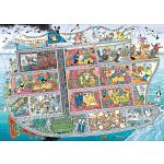 Jan van Haasteren Comic Puzzle - Cruise Ship